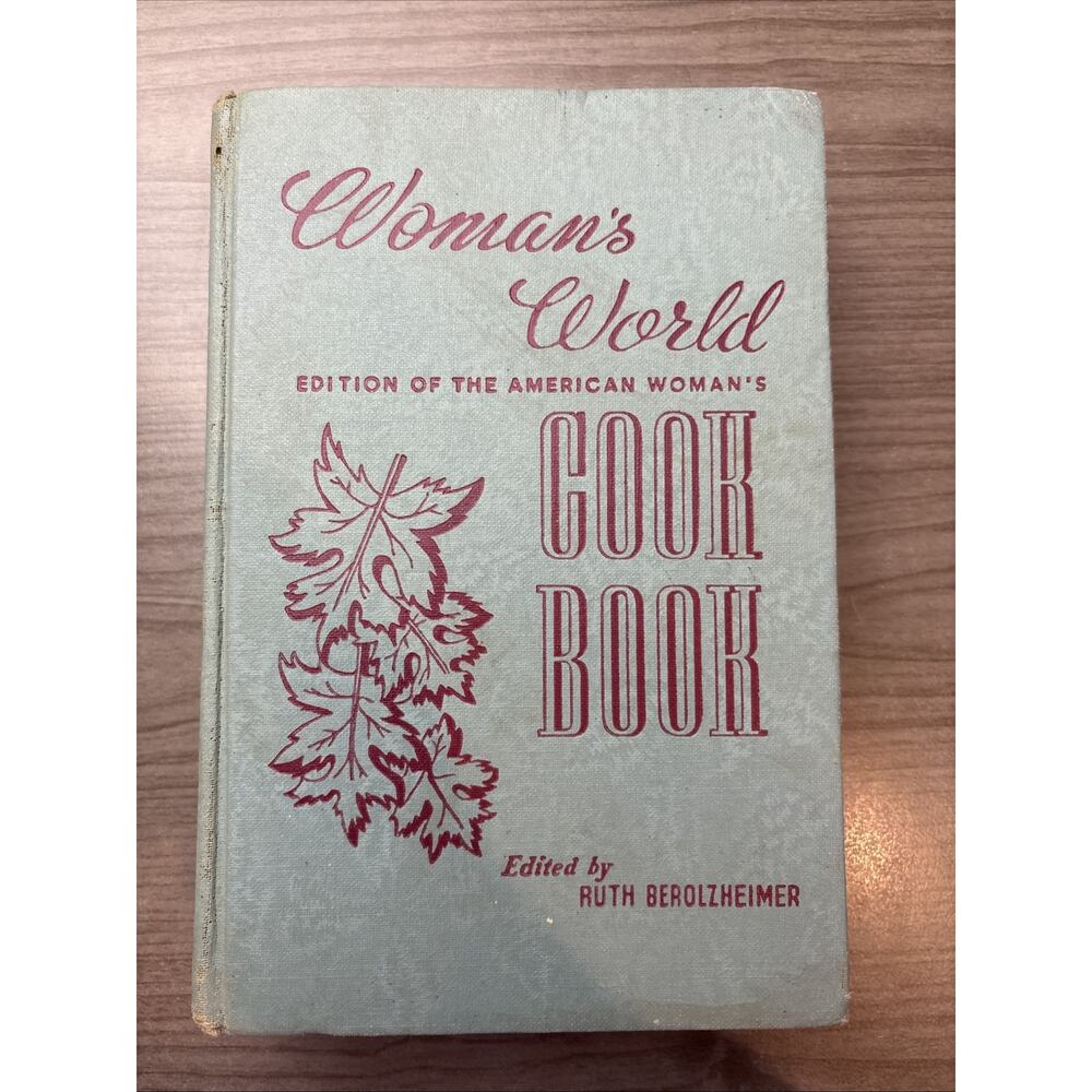 Vintage 1939 - Woman's World Edition of the American Woman's Cook Book